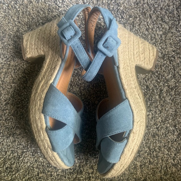 Bella Marie Shoes - Bella Marie Espadrille Wedge Heels